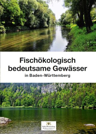 Titelbild: Fischökologisch bedeutsame Gewässer in Baden-Württemberg