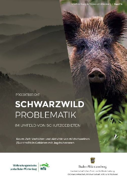 Titelbild Band 14: Projektbericht Schwarzwildproblematik